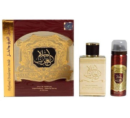 Ahlam Al Arab EDP 80ml + Deodorant 50ml