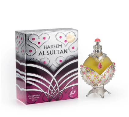 Hareem Al Sultan Silver Perfume Oil 35ml by Khadlaj