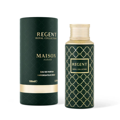 Regent Royal Collection perfume bottle and packaging on a white background