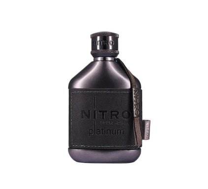 Nitro Platinum perfume bottle on a white background